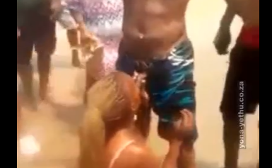 Durban Students having beach sex