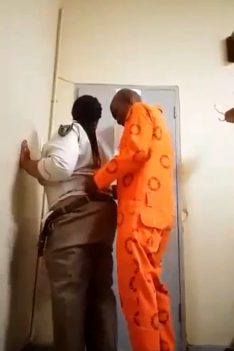 Throwback Full video of mzansi prison warder and prisoner