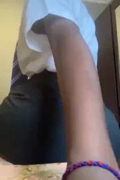 Asanda Shows her Pussy Before Going to School